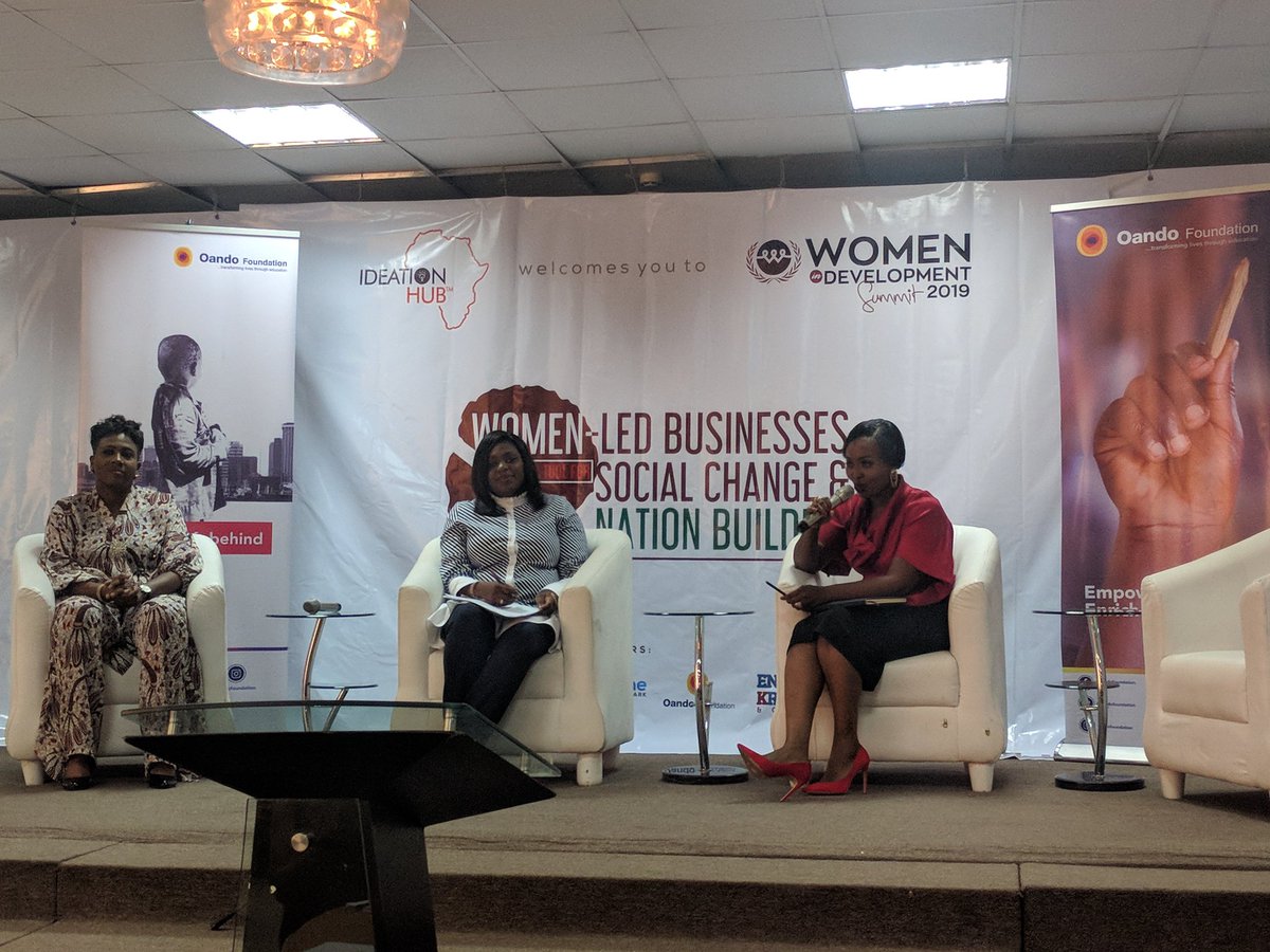 OandoFoundation's tweet photo. Our day at #Widsummit19 continues as the Head of Foundation @Adekanla Adegoke sits on a mentorship panel session that provides opportunity to emerging entrepreneurs to learn from industry leaders. #OandoFoundation https://t.co/zGJ43m94iK