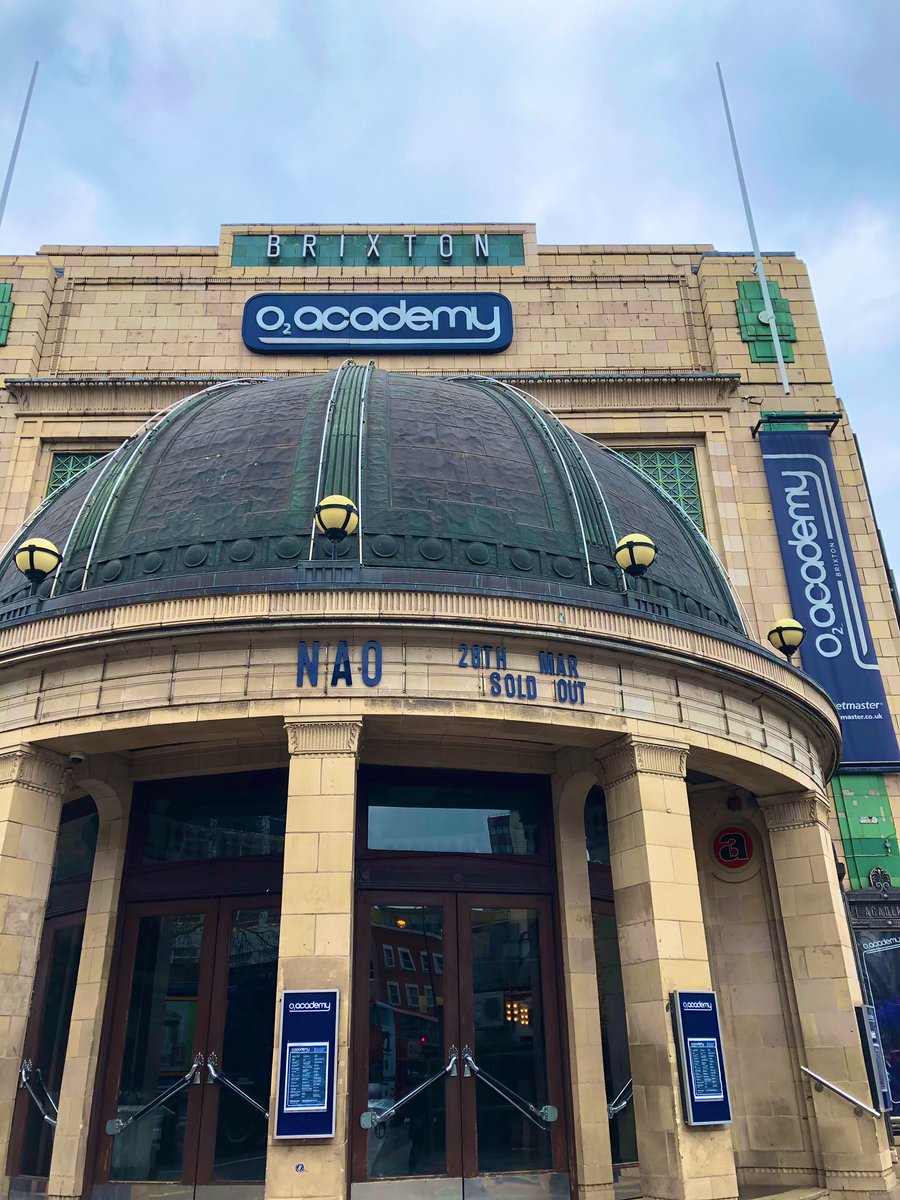 O2AcademyBrix's tweet photo. ✨ It’s @thisNAO today. Doors open at 7pm, curfew 11pm. Sold out. Support from @jaz_karis &amp; @JIsaacOfficial who you should check out below 👇 https://t.co/J2Ri4eZJPX
