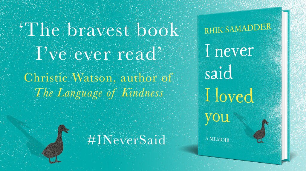 HUGE NEWS: My book is here! I Never Said I Loved You is a memoir about depression, bad acting, Sisqo’s Thong Song, Bangkok sex holidays and the infinite ache of being alive. 

I turned my heart inside out to make this. Hope you like it. Aug 8th. Preorder: amazon.co.uk/Never-Said-Lov…