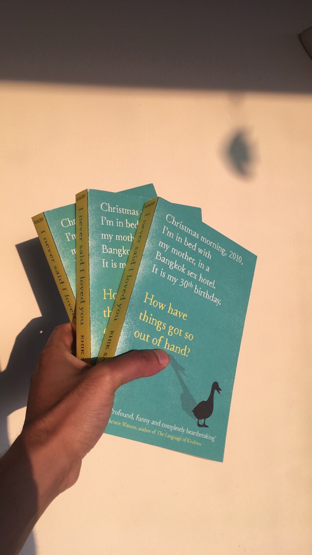 whatsamadder's tweet photo. HUGE NEWS: My book is here! I Never Said I Loved You is a memoir about depression, bad acting, Sisqo’s Thong Song, Bangkok sex holidays and the infinite ache of being alive. 

I turned my heart inside out to make this. Hope you like it. Aug 8th. Preorder: https://t.co/XF1BY14vWt https://t.co/fBtnHr17hu