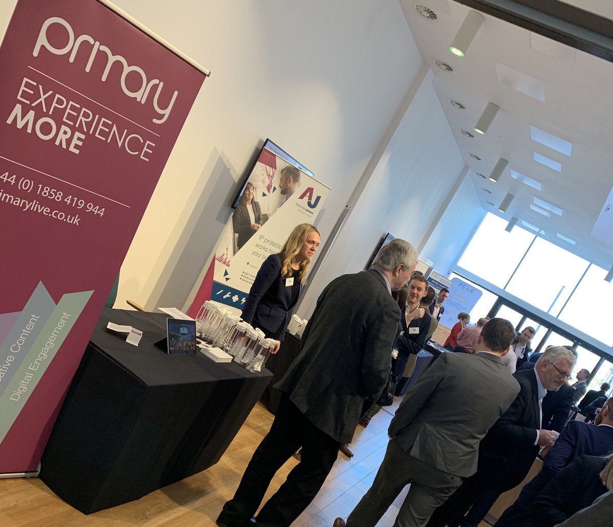 Primarylive's tweet photo. Great to see a good turnout at the Manufacturing and Engineering Conference here at the @the_MTC_org Hoping to meet some new faces at our stand and network with the manufacturing industry #EMCManf19 https://t.co/QQ5p7K7HRH