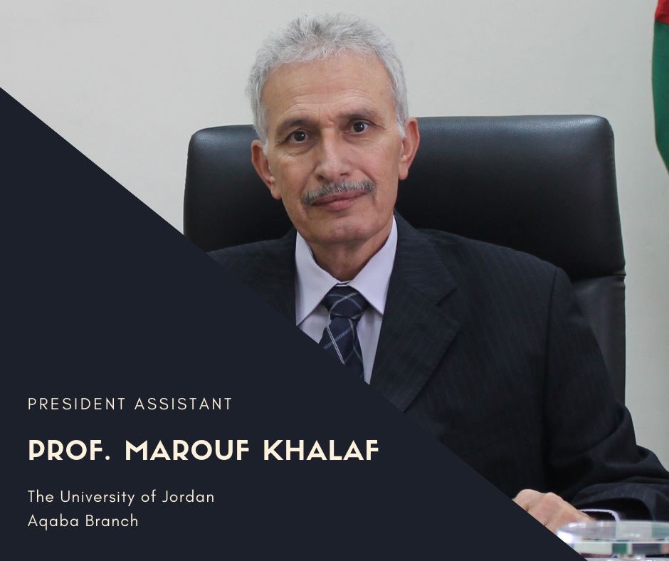 DESIRE Closing Conference  kicks off with a welcoming speech by Prof. Marouf Khalaf, President assistant for the University of Jordan, Aqaba Branch 

Alaaldeen Al-Halhouli Ahmed Al-Salaymeh

#ErasmusPlusJo #ErasmusPlus
#Jordan #Germany #Italy #Cyprus #Egypt #Syria
#GJU
