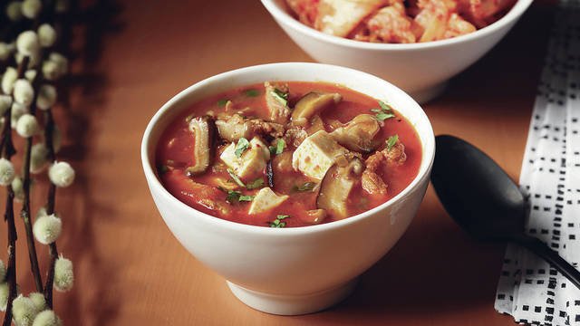 Kim chee packs a punch in soups, stews and pancakes. Try these recipes - bit.ly/2HFmrch #Crave
