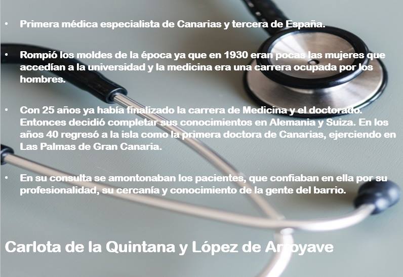 ¿Conoces a Carlota de la Quintana y López de Arroyave ?

#mujeresquehacenhistoria #mujerymedicina