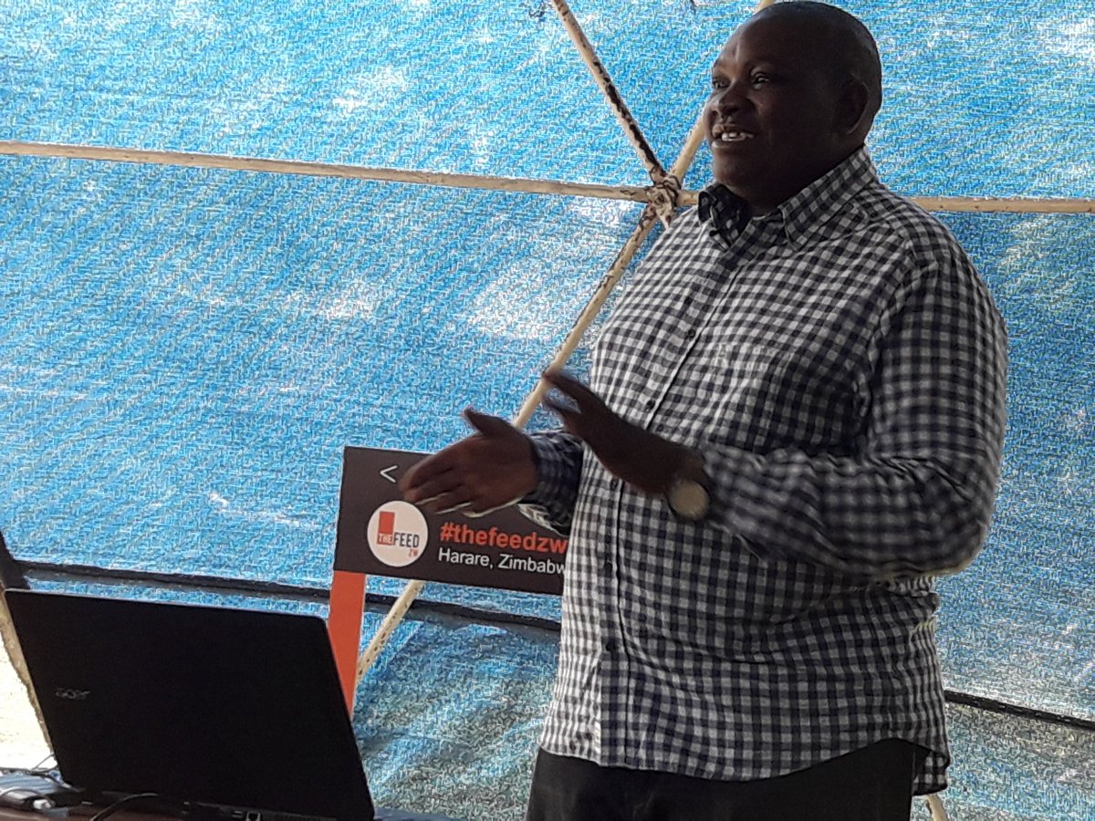 TseisiTP's tweet image. . @elias_mambo : Social media remains a lucrative point for generation of IJ story ideas @TheFeedZW Makers Camp currently underway in Harare. #TheFeedZW #LearnCreateShare