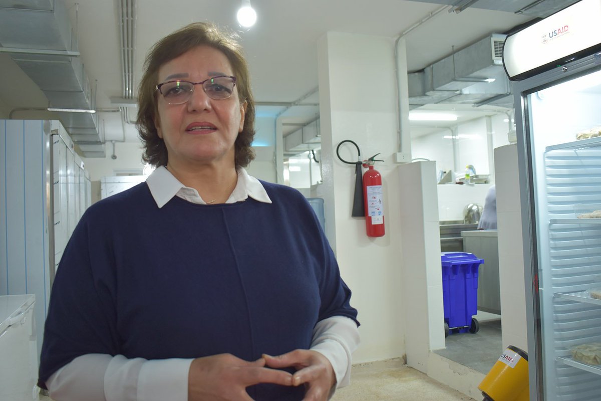 Leb_LIFE's tweet photo. Rakya Kalash recently received a dough mixer and a refrigerator as in-kind grant from #USAID under the #LIFE project. She considers USAID support as a stepping stone to a more successful business that she enjoys @USAIDMiddleEast @usembassybeirut #livelihood #microfinance #LIFELeb https://t.co/rLcUDipHKM