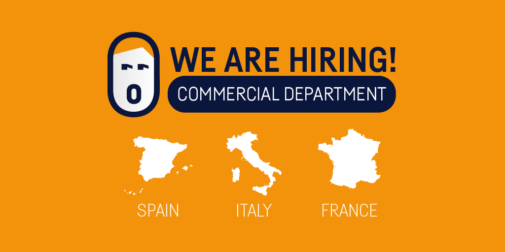 we_orain's tweet photo. WE ARE HIRING!

We are expanding our commercial network, do you want to join our team?

We are looking for skilled and motivated salesmen or saleswomen for the Spanish, Italian and French markets.

Send us your CV to jobs@orain.io and discover all the details. https://t.co/uQPVcqmsOn