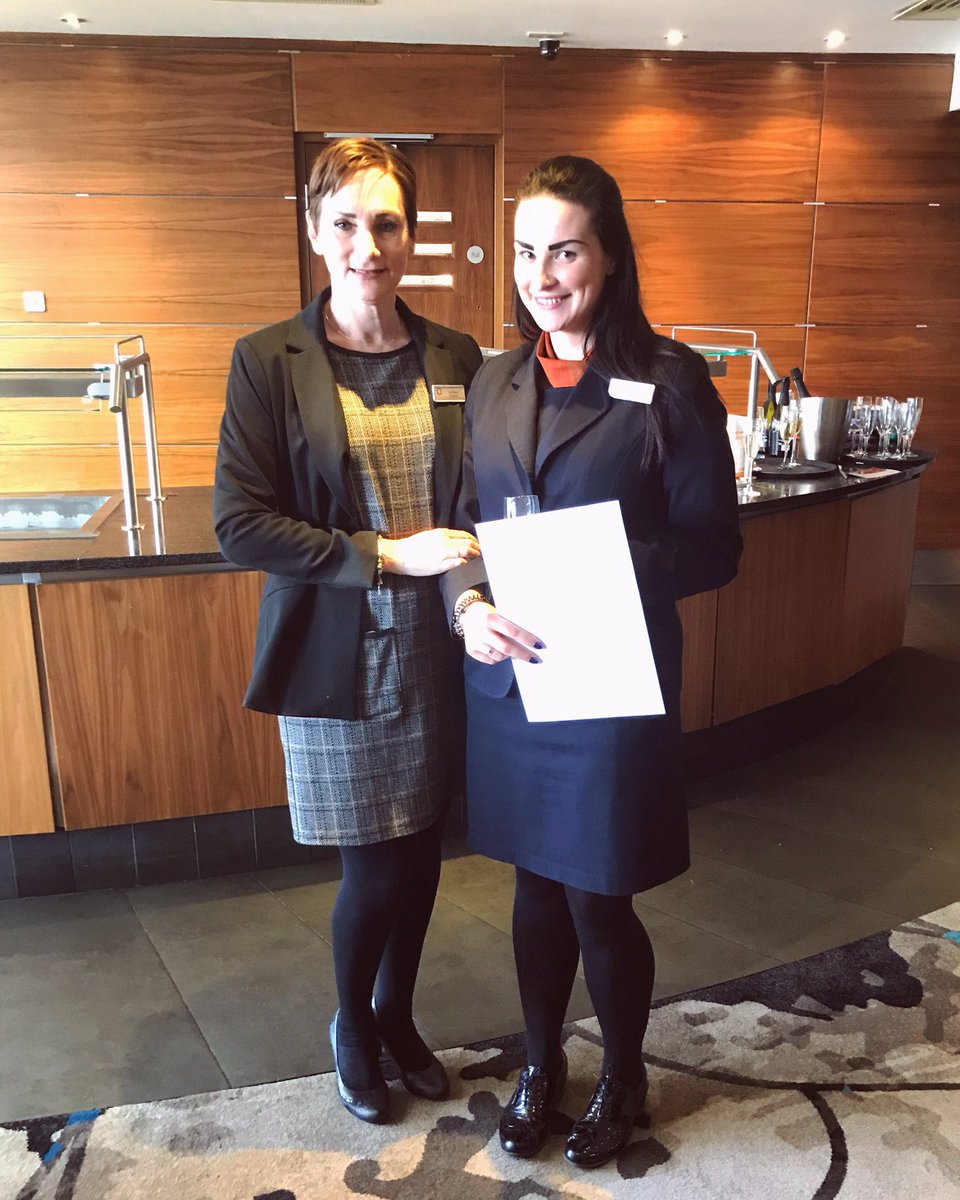claytonhotelmcr's tweet photo. Meet the Team Thursday! 🌟 Here’s our Receptionist, Becky, who was awarded Employee of the Month for March for her willingness to help and always going above and beyond! FUN FACT: Becky is climbing Ben Nevis this year! Thank you Becky for all your hard work ☺️ 👍🏼 @ClaytonHotels https://t.co/ZmAweBxM0Z