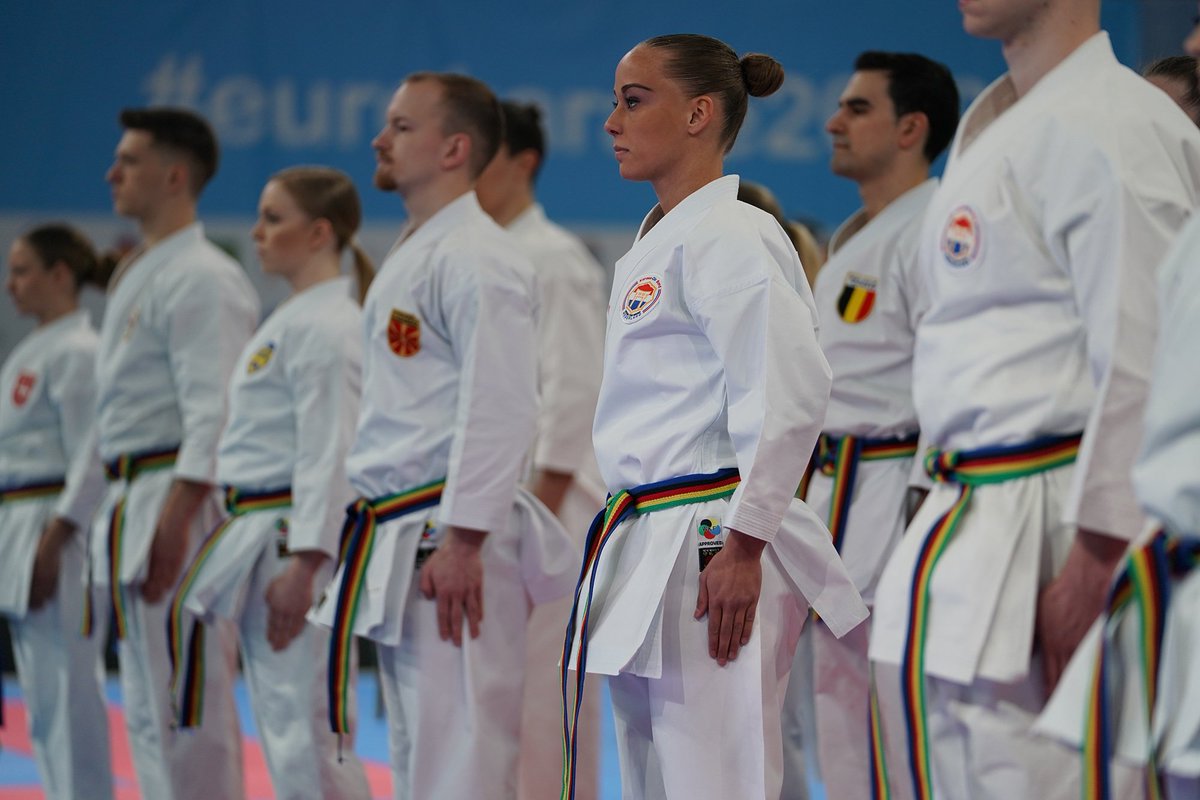 Karate is Olympism and Olympism is karate: the same values, the same colors... #BeltOfHope #karate2024 beltofhope.com 🥋 Crédits : <a href="/worldkarate_wkf/">World Karate Federation 🥋</a>