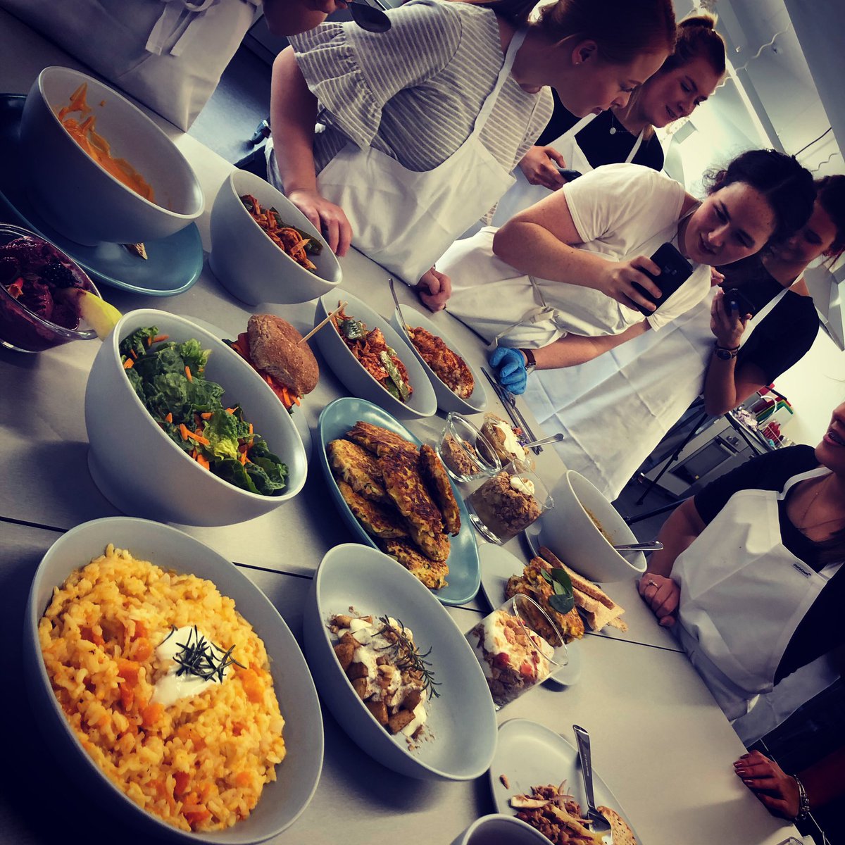 Love the kitchen challenges in the Master of Dietetics degree <a href="/Swinburne/">Swinburne University of Technology</a>.  Today's result, fifteen diabetes friendly dishes to try - yum! #swindietetics