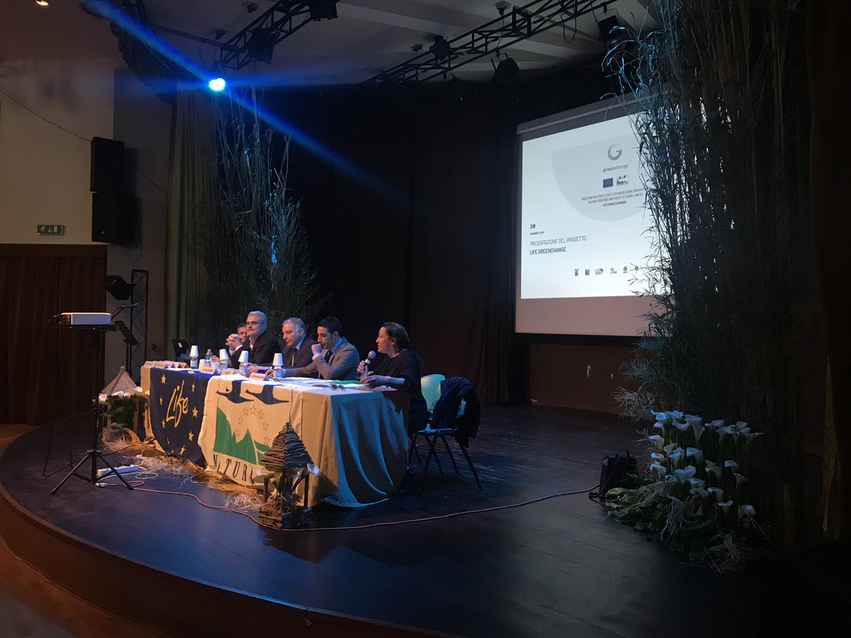 carlottasigism1's tweet photo. Eccoci a Sezze per l’avvio del progetto @LIFEprogrammeIT Greenchange #landstewardship #greeninfrastructures https://t.co/yurZr5KQjh