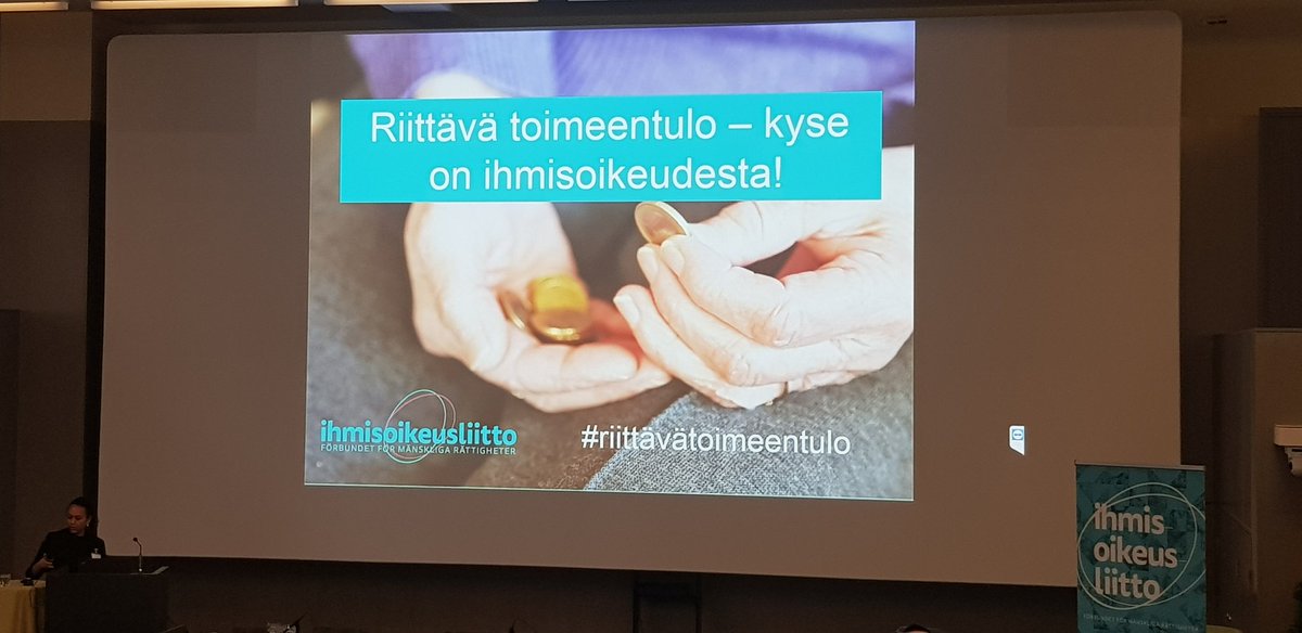 Riittävä toimeentulo on ihmisoikeus. Mitä on köyhyys Suomessa? Millaista on pienituloisen todellisuus? Missä perusturvan uudistamisessa tällä hetkellä mennään? Miten köyhyys ja syrjintä liittyvät yhteen? #riittävätoimeentulo #perusturva #kriminaaliasiamiestoiminta @ihmisoikeus