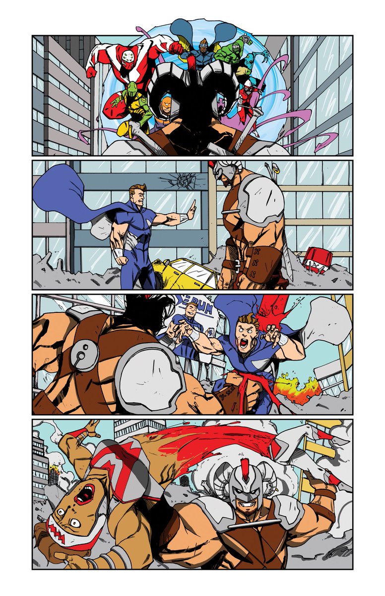 15yearcomics's tweet photo. A collection of artwork from various projects we have in the works. #15YearComics #WeMakeComics https://t.co/6G93PWQU2e