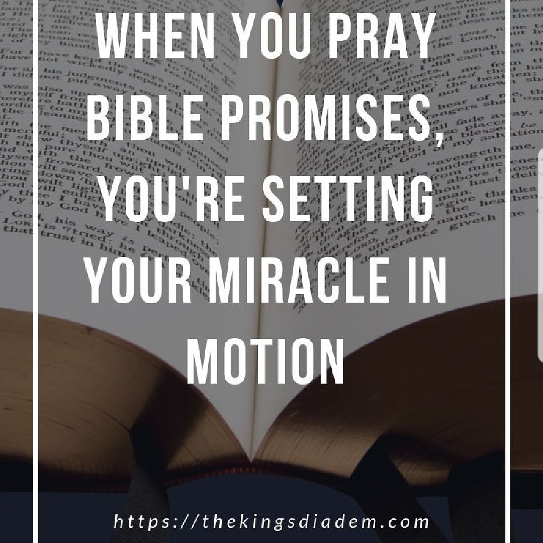 AllRoundJesus's tweet image. 1/2 He honors His words, so when we put it back to him, it's like when a child is holding their mum or dad accountable for a promise.
How many times has your son or daughter reminded you of a promise you made? 
#PrayBiblePromises #GodsWord #GodCannotLie