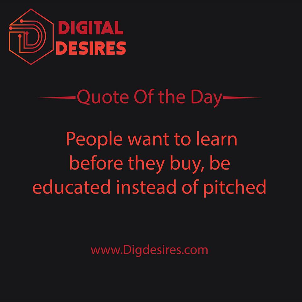 DigDesires's tweet photo. Quote of the Day !!
#Quote #DigitalMarketing #DigitalDesires #WebDevelopment #AppDevelopment #SEO #PPC #GoogleAds #MarketingAgency #FacebookAds #ContentMarketing #BlogsWriting #GuestsBlogs #ECommerce https://t.co/fsBgmwyqRc