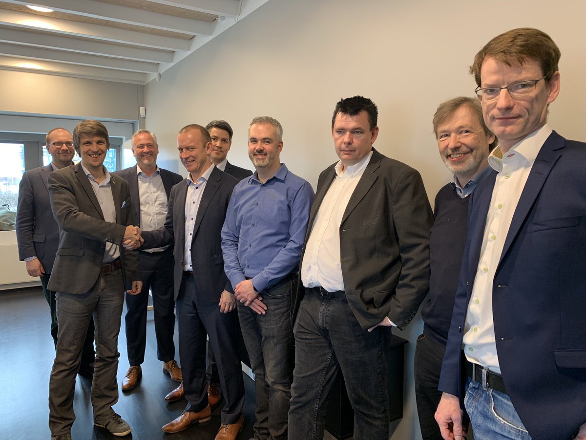 kairinen's tweet photo. Great spirit and nice handshakes today with our new Nixu partners in Denmark! #Ezenta+Nixu https://t.co/t4CRg9yWuK https://t.co/iibRDQfOA5
