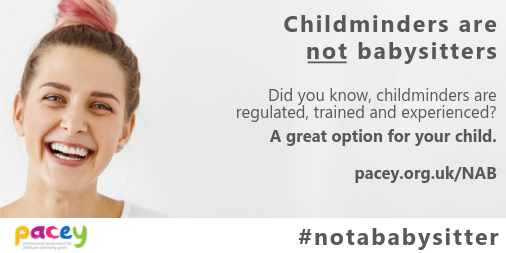CelinaJacques's tweet photo. @PACEYchildcare have launched their latest campaign #notababysitter to tackle one of the key myths that lots of childminders today face, that they are just babysitters. We know this is NOT TRUE. Join the campaign and spread the word!
https://t.co/w31LQ79uA2 #notababysitter https://t.co/aSwtrRYkLC
