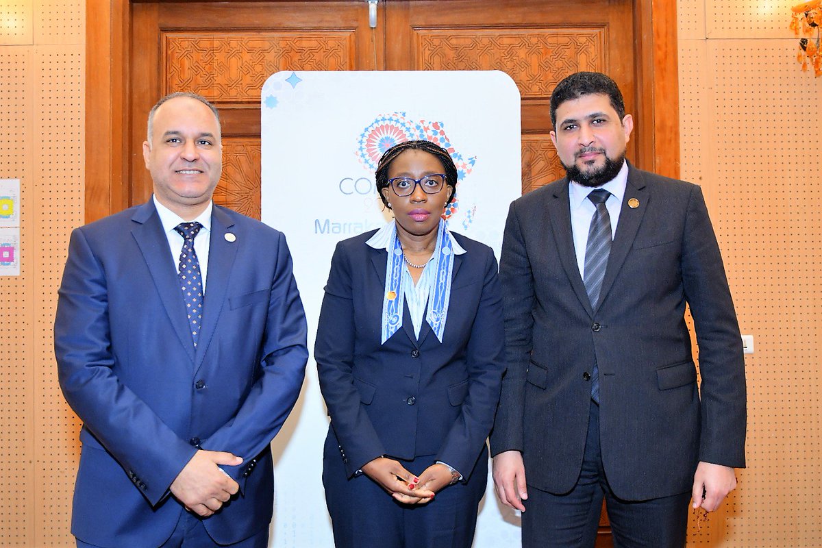 ECA_OFFICIAL's tweet photo. #2019COM Highlights 

@ECA_OFFICIAL Executive Secretary Vera Songwe met with #Libya delegation, discussed building macroeconomic model to help decision makers, strengthening of data capabilities, digitalization for good governance and fiscal policy…

#ECA #Libya #Marrakech https://t.co/mXIQpU2GuJ