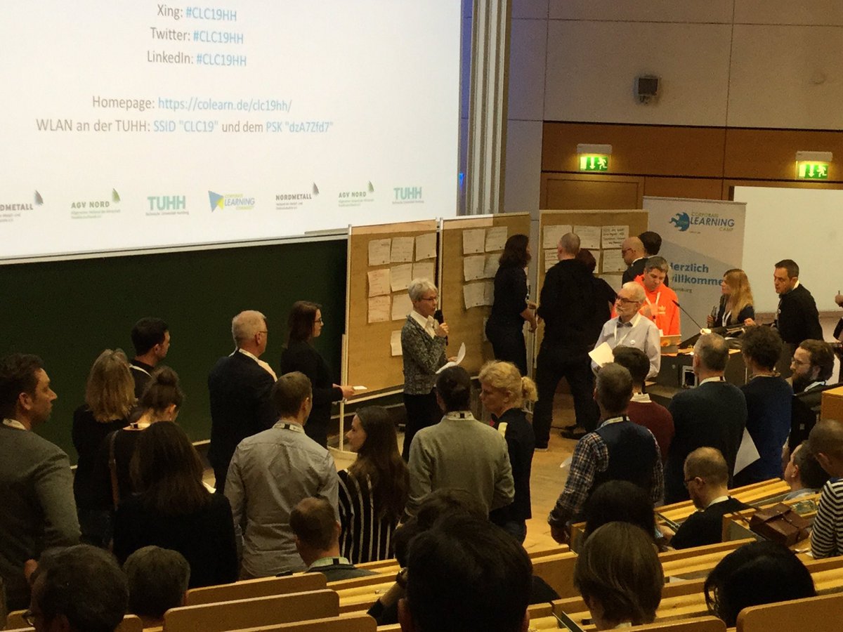 Viiiiele Vorschläge für spannende Sessions zu verschiedensten Themen! Es geht gut los 😊 #CLC19HH