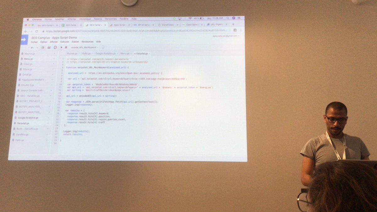 salahkhouiel's tweet photo. Workshop très intéressant pour développer un dashboard SEO ! Merci @AlphaKeitaSEO #seocamp #igoseo #workshop #seo https://t.co/zh5vziLAkD
