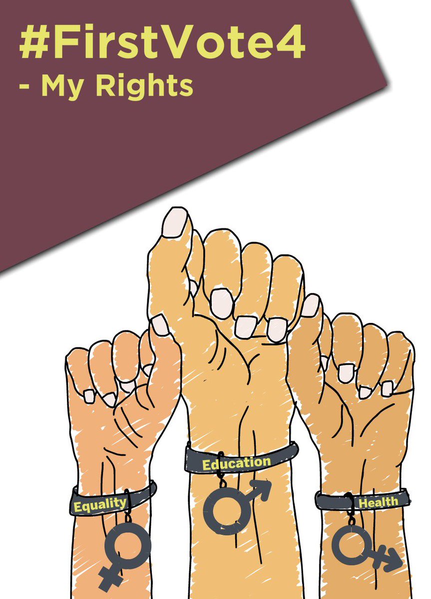 InvisibleVoter_'s tweet photo. 1st time adolescent voters will lead the nation tomorrow. Neglecting their health needs restricts the nation's growth. 
#FirstVote4 SRH Services #EmpowerAccess 
#LetHerDecide
#LokSabhaElection2019 

 @PMOIndia @narendramodi @BJP4India @NITIAayog @YouthKiAwaaz @JaiveerShergill https://t.co/n9CsIF5gju