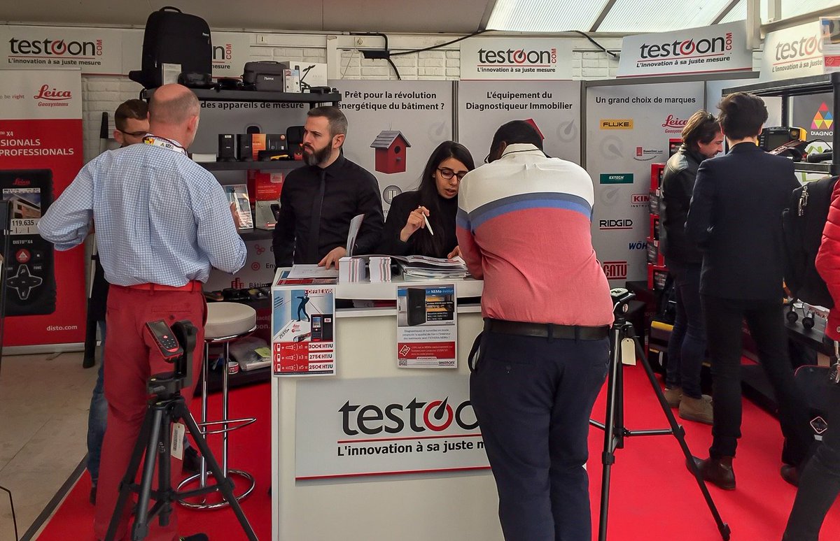 Actuellement à la 11ème édition du Diag' Immo,  au Parc Floral de Vincennes. 
Une bonne occasion pour s'informer et échanger avec différents diagnostiqueurs professionnels, sur la qualité de l'air intérieur de nos bâtiments. #QAI #bâtiment #immobilier #testoon