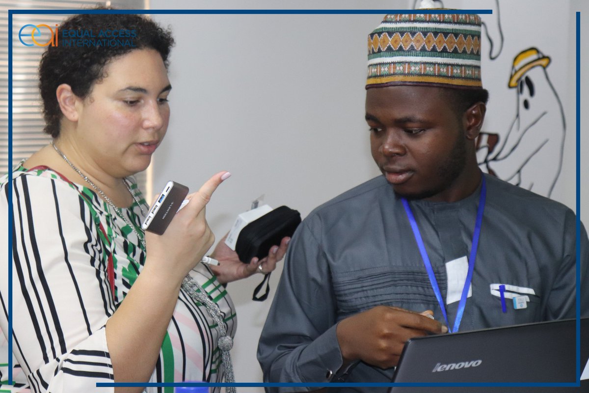 EAI_Nigeria's tweet photo. Cross section of fellows divided for interactive training on different work-plan at the #YaliReconnect Tech Camp today in Lagos
#YaliConnect #PeaceFellows #Peace4Arewa @Gadpeter @EqualAccessIntl @EqualAccessNig @mansurkurugu @MABIRIWURKUN https://t.co/RodIN19nbN