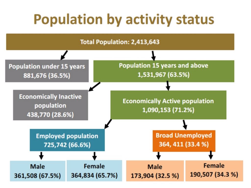 namstatsagency's tweet photo. Here is a break down of the employment figures #LFS2018 https://t.co/NE1R7jfSnB