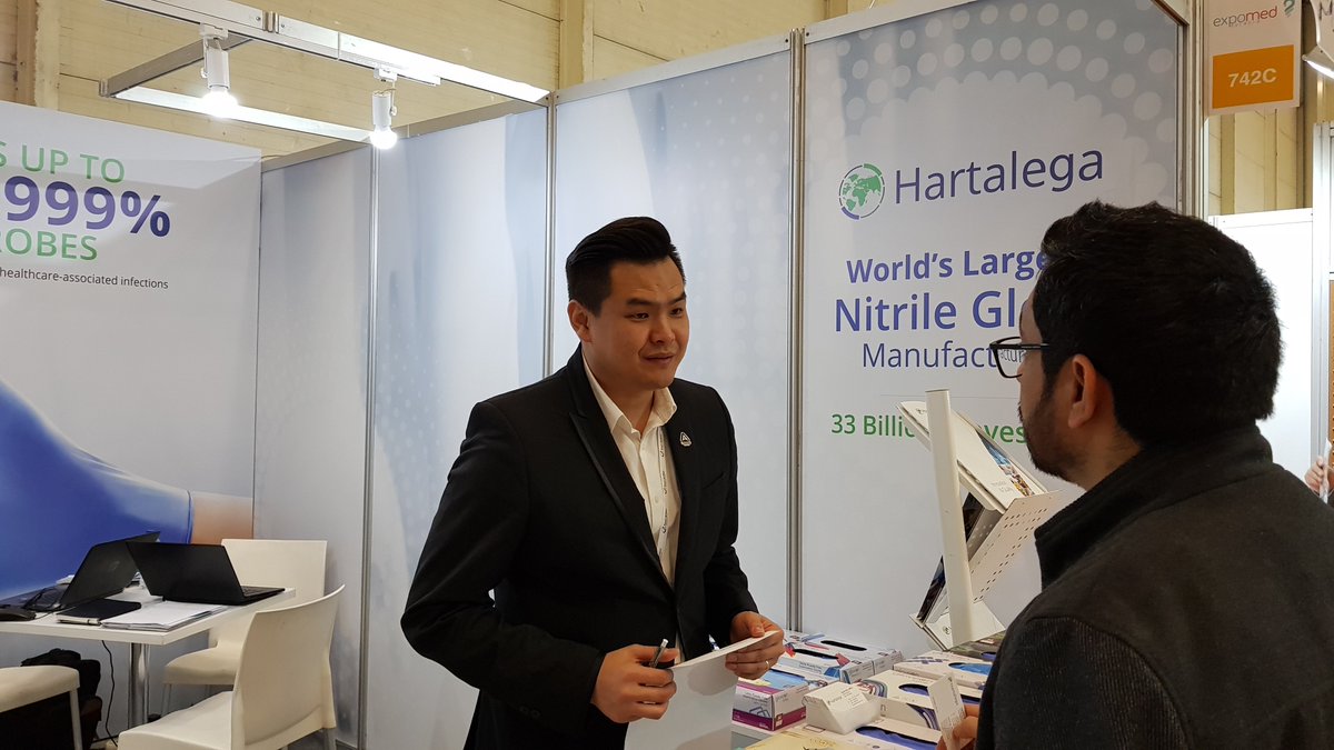 AMG_Gloves's tweet photo. Head to #Expomed Eurasia from 28-30 Mar 2019 and meet our awesome #AMG #AntimicrobialGloves team at booth 742B (Hall 7)! https://t.co/kFfhp6eW2Q
