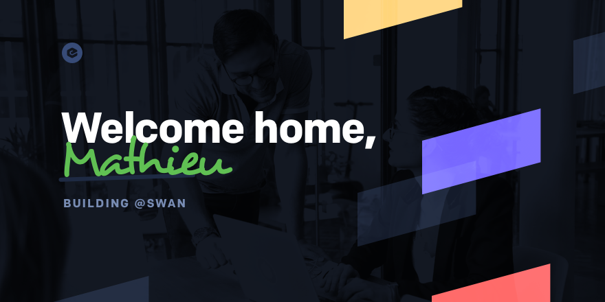 joinhexa's tweet photo. They're building the banking platform of the future 🏦 
Welcome @MatBreton to team Swan! https://t.co/hicDPlu2Ii