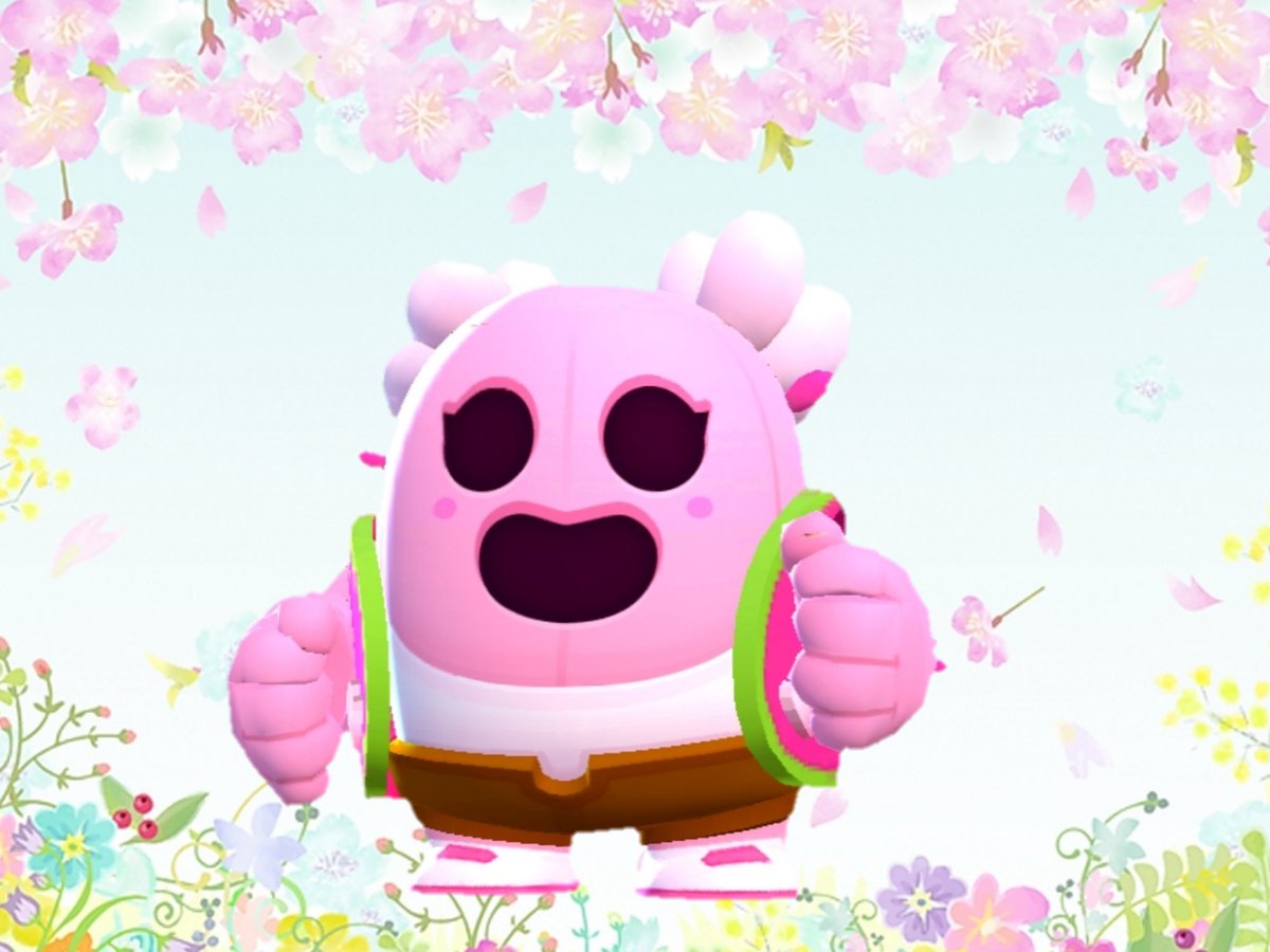 ご自由に使ってください！桜スパイク人形( ﾟдﾟ)ﾎｽｨ… #ブロスタ