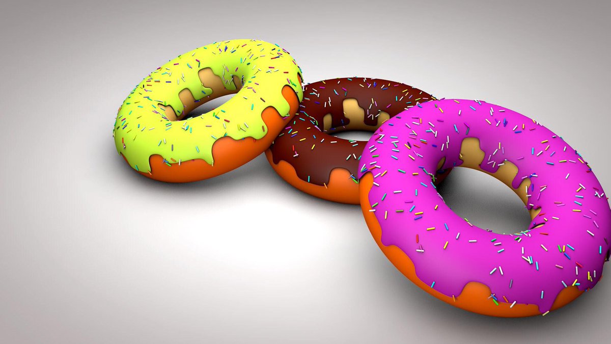 TMedia2019's tweet photo. Tom Gale has done a brilliant 3D cinema donut piece! Come find him at the exhibition to see the video...6 days to go!!! https://t.co/BGUBOiPeR8