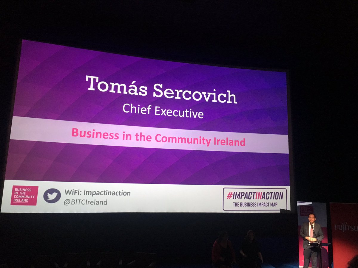 Excited to join the 9th @BITCIreland #impactinaction event this morning #csr #purpose