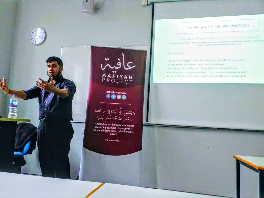 AafiyahProject's tweet photo. Alhamdulillāh, we were invited by the University of Greenwich and Kent ISOC. @ISOCGreenwich

We always like working with upcoming student societies and help them work proactively.
#MentalHealth #MentalHealthMatters https://t.co/6msWUyUVfg