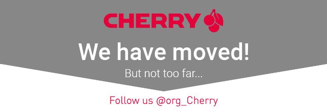 CherryKeyboards's tweet photo. We have moved our Twitter account! Come follow us on @org_cherry for continous updates and information about everything CHERRY! https://t.co/kuD1wyFC4d
