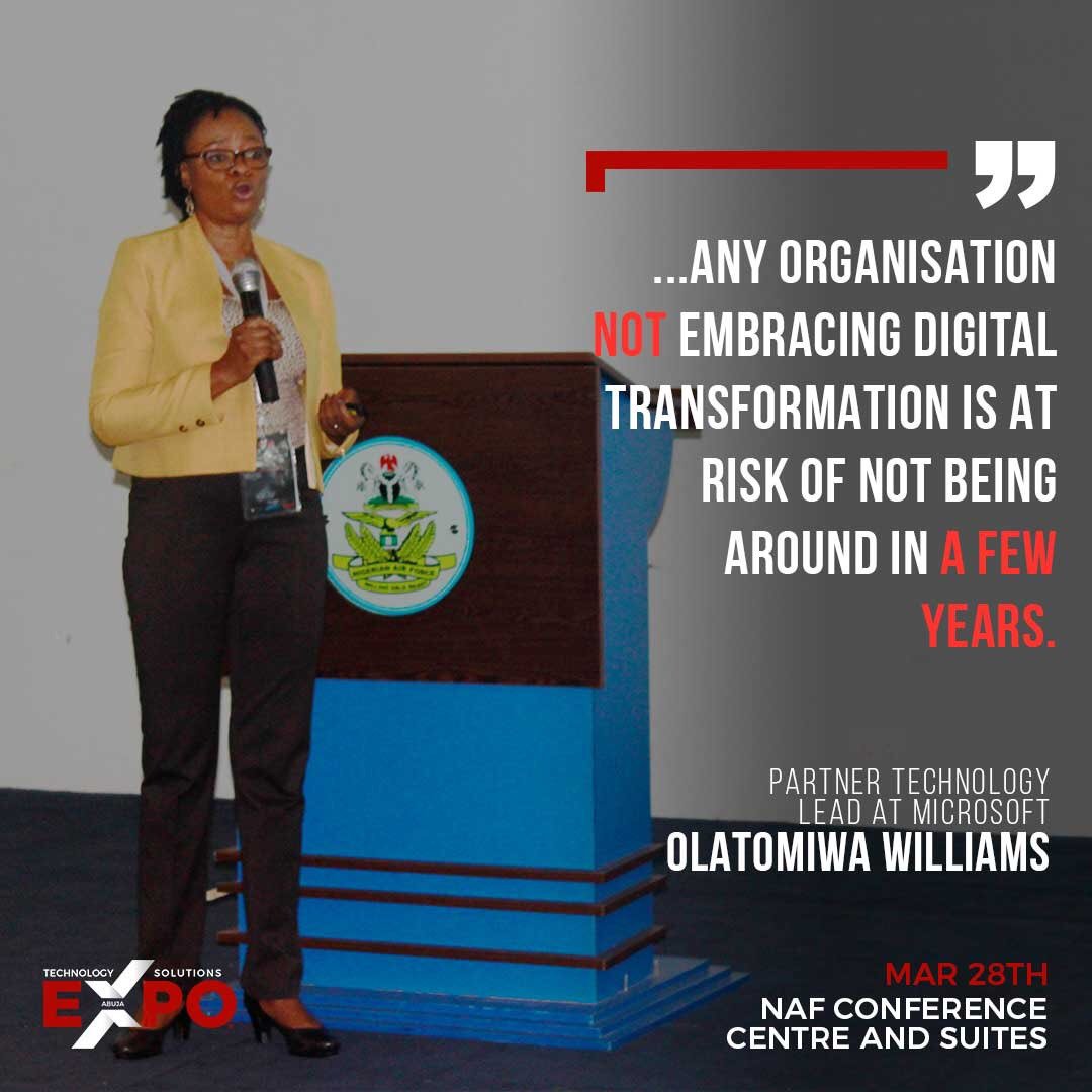 RelianceInfoSys's tweet image. Any organization not embracing digital transformation is at risk of not being around in a few years.

#RelianceInfosys #AbujaTechExpo #DigitalTransformation