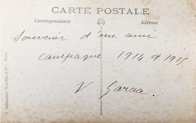 Le_Chtimiste's tweet photo. "Victor Philippe GARCIA du 218e régiment d'infanterie. D’abord noté disparu le 7 mai 1917 au plateau de Californie près de Craonne, la date de son décès est fixée au 6 mai 1917 #Chtimiste #Infanterie19141918 #218eRI https://t.co/vVQHAtmIwo