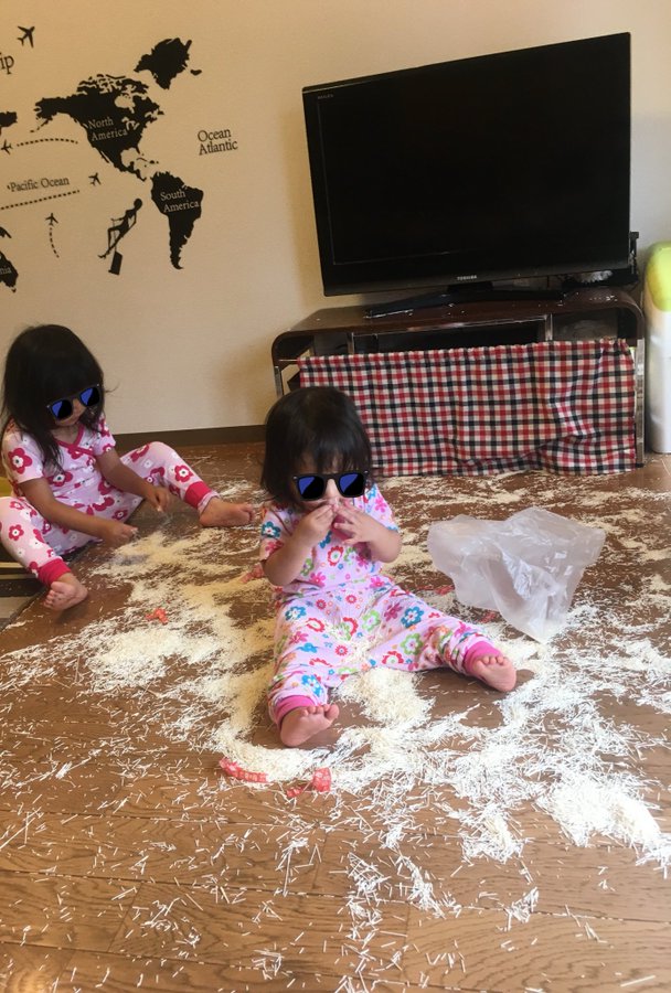 育児衝撃画像 に ネットが震撼 爆笑する 子どもは自由気ままで 時に残酷だった ハフポスト News