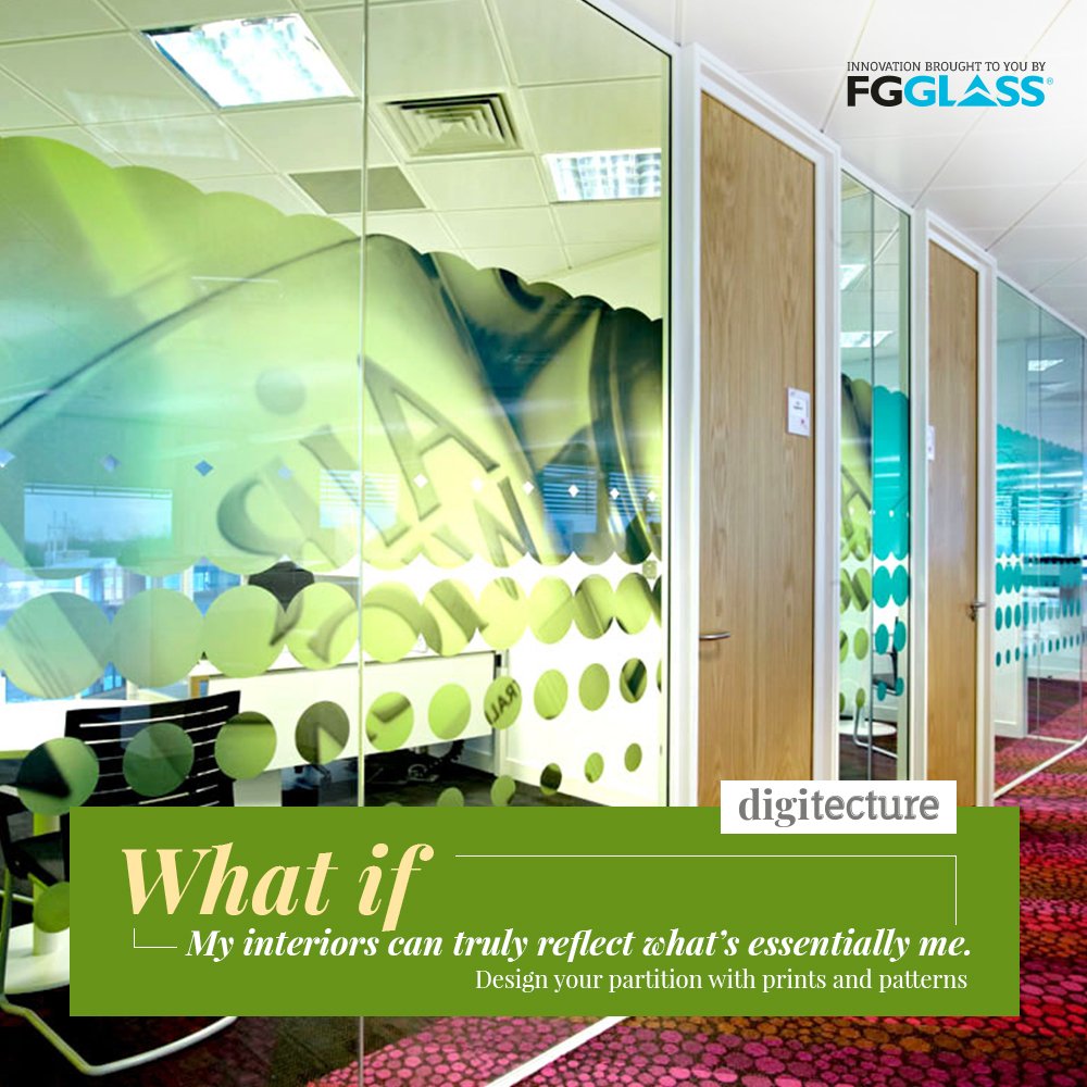 FGGlassInd's tweet photo. digitecture™ creates a vibrant colorful ambiance. Design your interior glass walls and partition with digitecture™ to create a unique &amp; personalized space. #FGGlass #WhatIf #digitecture #Partition #PrintonGlass #Interior https://t.co/BPSSw3Qe4G