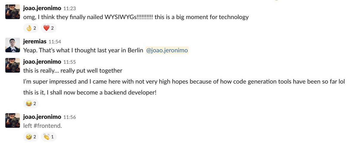 joaojeronimo's tweet photo. Good job @aroagilbo and @framer! https://t.co/AfS1NxTiC2