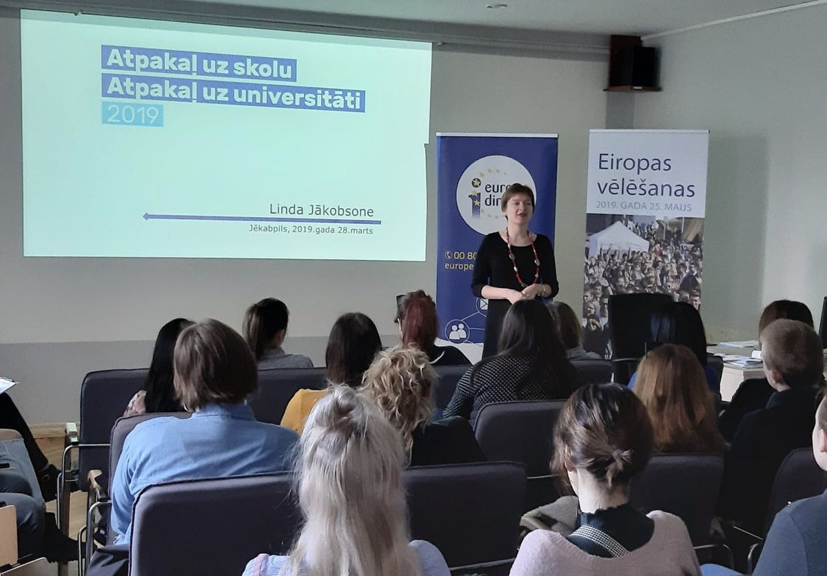 Gaidot Eiropas vēlēšanas, ar Jēkabpils Agrobiznesa koledžas multimediju dizaina studentiem runājām par to, ko jaunieši grib un var mainīt - skolā, Latvijā, Eiropā #atpakaļuzskolu #šoreizesbalsošu #Eiropasdiena #EDIC