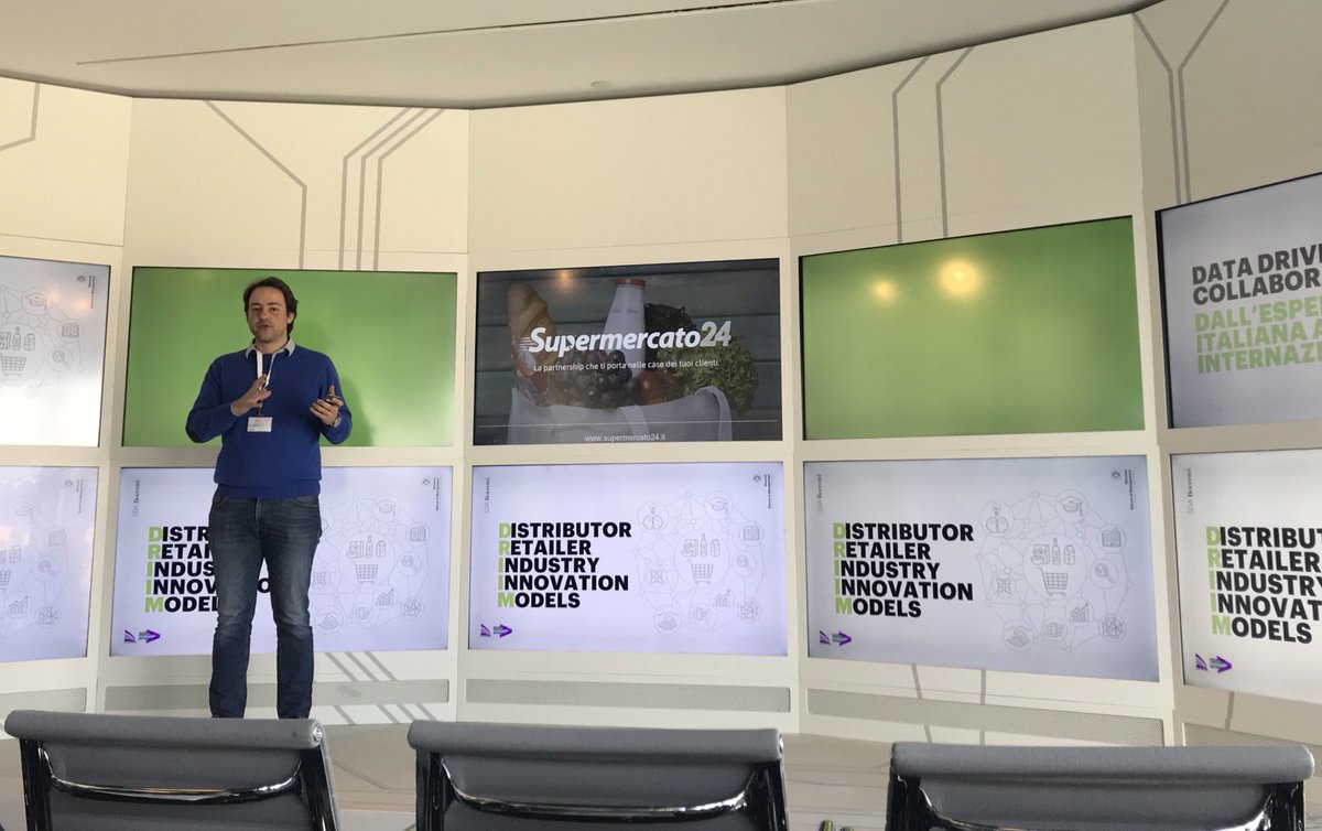 sdabocconi's tweet photo. Marco Pierazzoli, di Supermercato 24, afferma che l'e-grocery è il settore e-commerce con il tasso di crescita più alto in assoluto. Nel mercato italiano si prospettano grandi opportunità. #DRIIM @Accentureitalia #ecommerce https://t.co/qdNs74AP8i