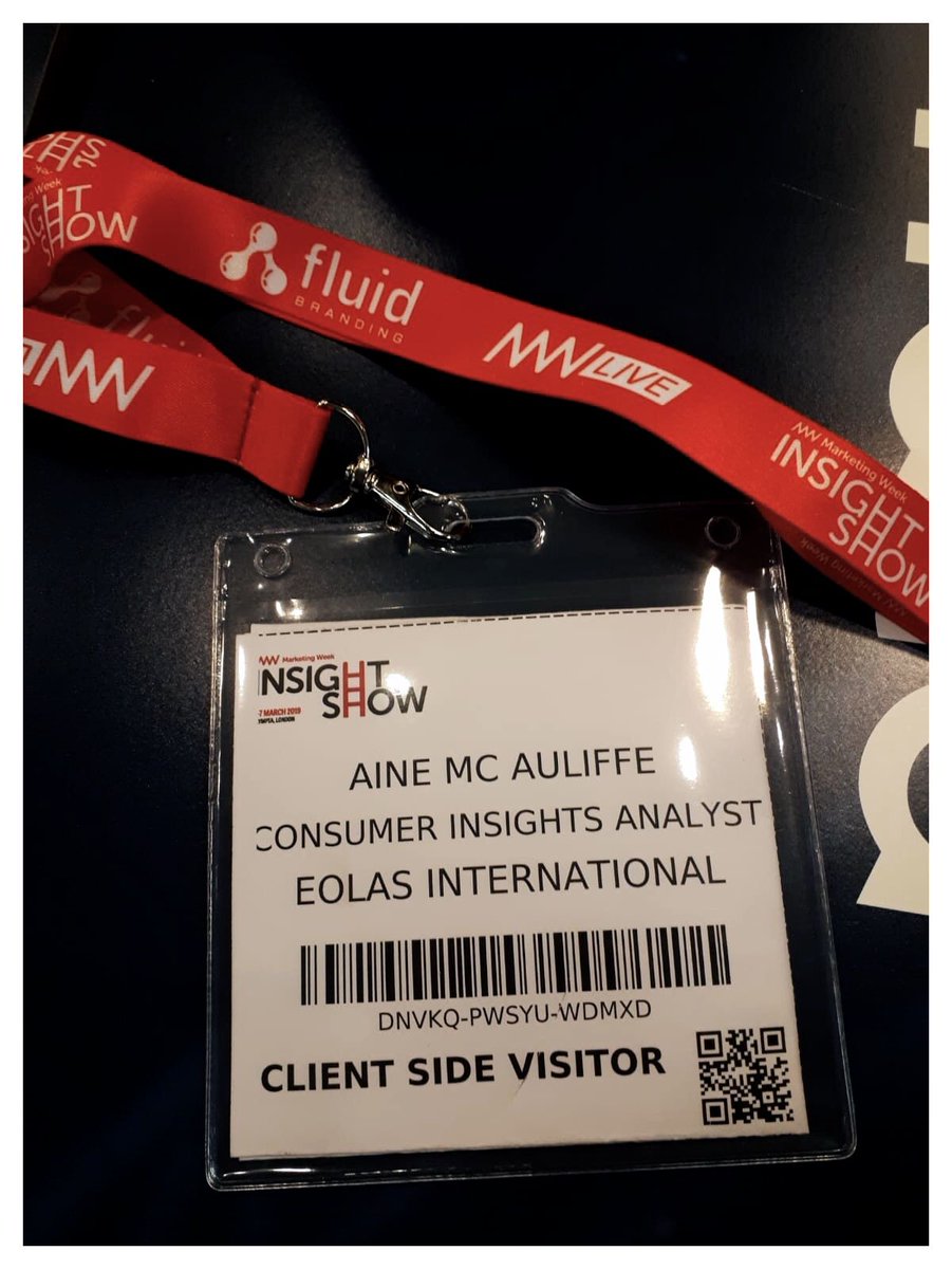 EolasInt's tweet image. Julia our Project Manager and Aine our Consumer Analyst attended the #InsightsShow in #London. This event shows us that marketing is definitely a fast-moving field which requires constant attention. What do you think ? #Marketing #Trends #Future