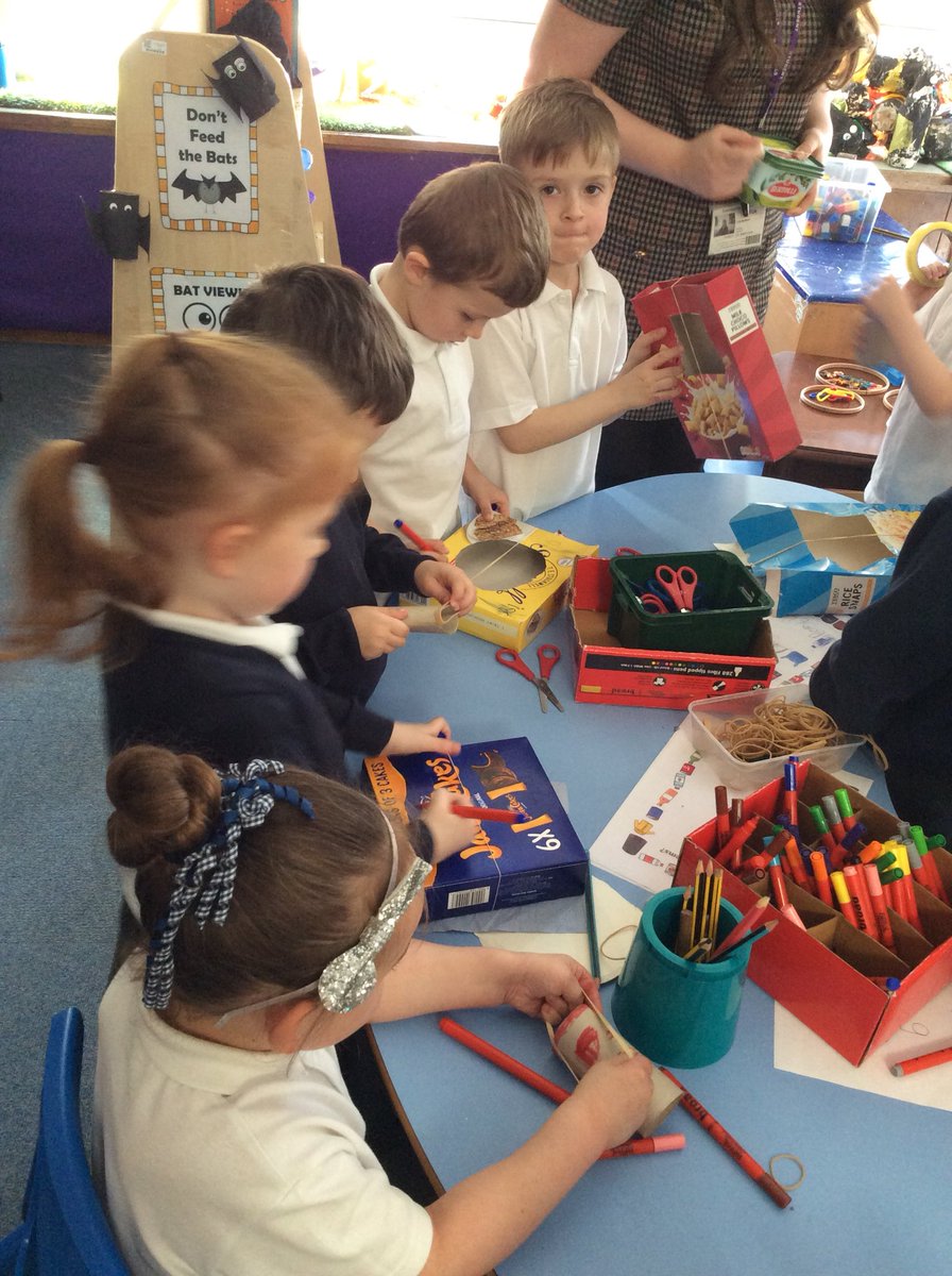 batSomervilleP1's tweet photo. Today @batSomervilleP1 have made musical instruments from recycled materials #recyclingband #batfun https://t.co/CI2MYmQfja