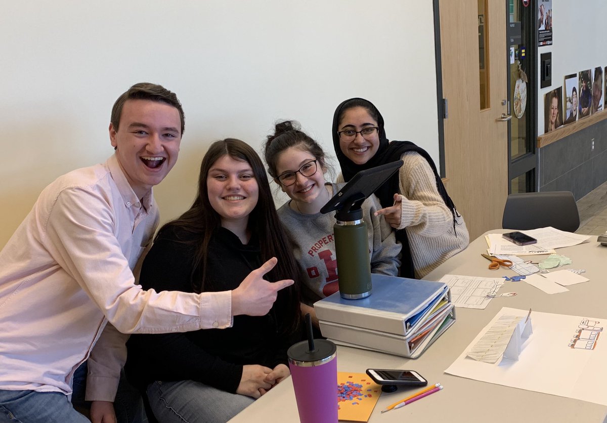 MrSchuTV's tweet photo. Students in @allisonshaver #sociology class are creating common craft videos using the #ipads and #imovie. Check out this DIY tripod! #PPSedTech https://t.co/YSx4JBp4yv