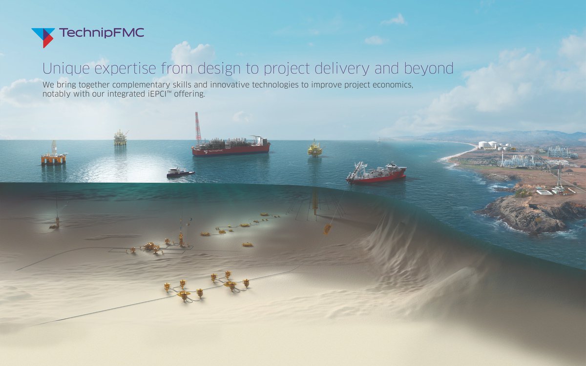 TechnipFMC's tweet photo. iEPCI™ - Our powerful, integrated approach to field architecture and project execution #OMC2019 https://t.co/HEvByHBpVh