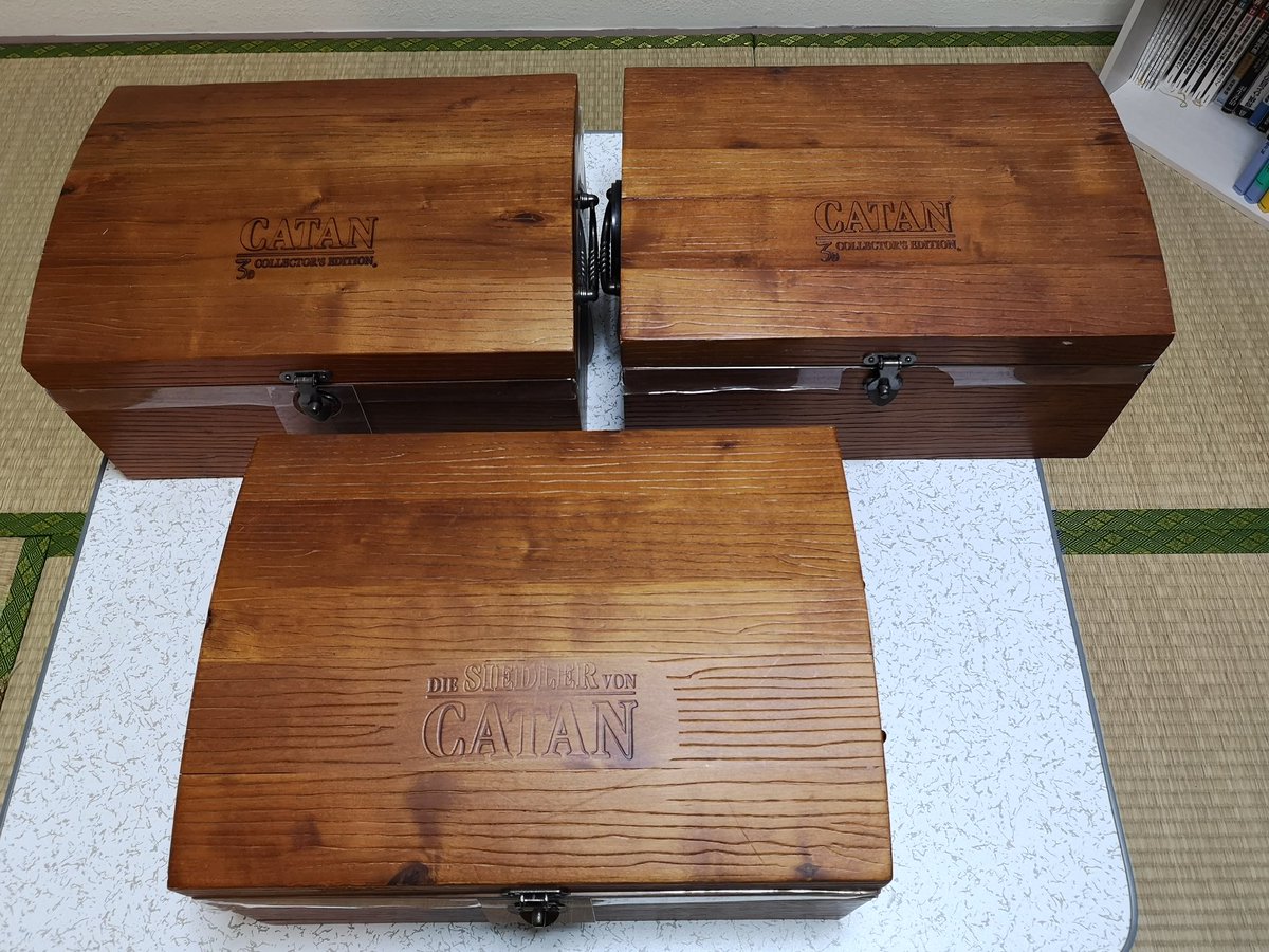 Catan3D コレクターズエディション 木製収納ボックス付き 3Dカタン カタン 3D版』日本語版、9月17日発売 - Table Games in the World