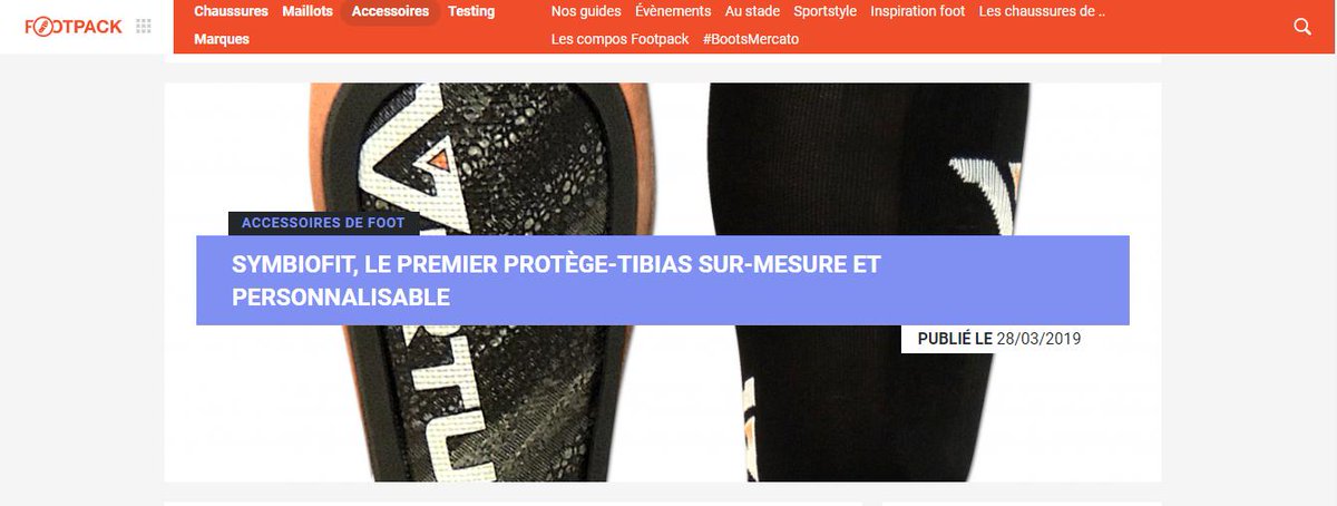 Virtus est fière de paraître aujourd'hui sur le site <a href="/Footpack/">footpack.</a>, la référence en matière d'actualité des plus grandes marques de football ! 👊💥
#virtus #surmesurepourtous #protegetibia #football 

👉footpack.fr/112569-symbiof…