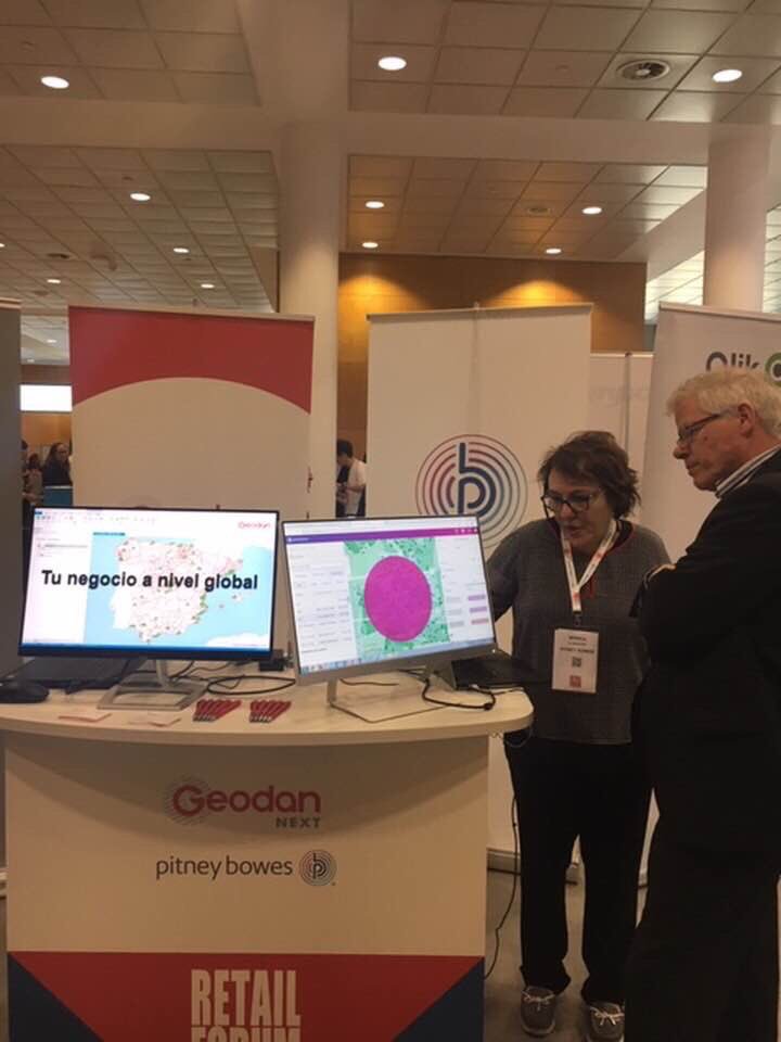 mmodima's tweet photo. #RetailForum Madrid 2019
Come to visit us #PitneyBowes #locationanalytics #locationdata #spectrumspatial #retail #pbemp https://t.co/0hqaRJydwS