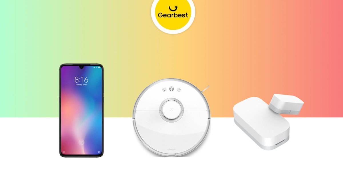 Frandroid's tweet photo. 🔸 #XiaomiMi9 à 445 euros
🔸 aspirateur #RoborockS50 à 409 euros
🔸détecteur d’ouverture de porte à 9 euros
Encore plein de bonnes affaires à faire sur @GearbestFR ! 😍 Notre sélection des smartphones et objets connectés au meilleur prix 👉 https://t.co/iCwomqEm02 #sponso https://t.co/0PcIF5quSx